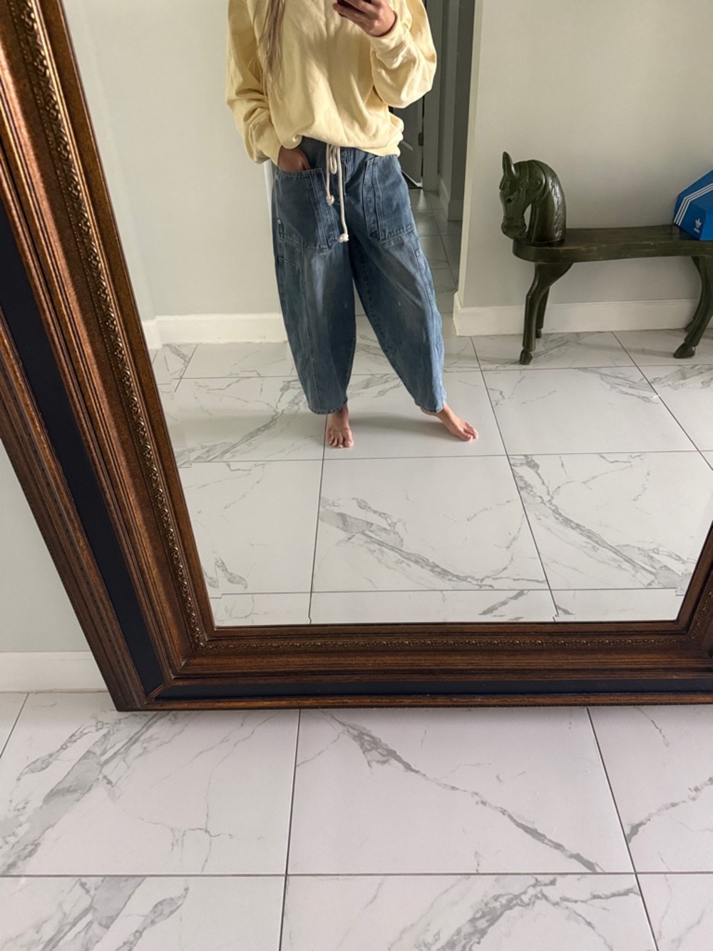 NEW ITEM 🩷 Amber & Aaron Barrel jeans - Picture 2 of 5